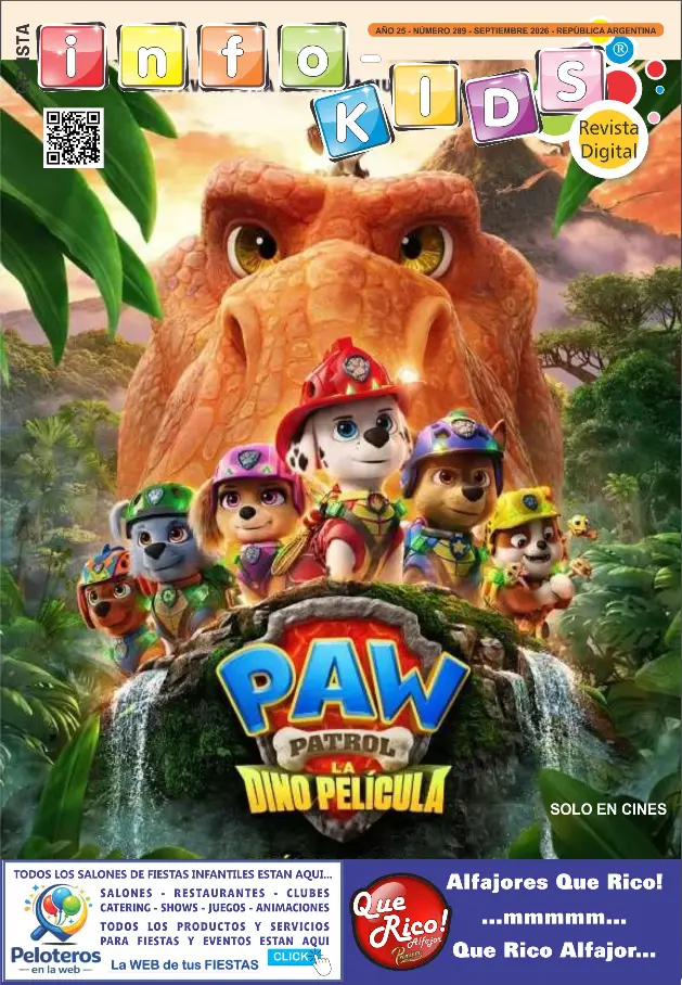 Paw Patrol - Dale click a la tapa para ver el trailer de la película